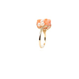 Coral Rose Ring