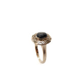 Black Star Sapphire Ring