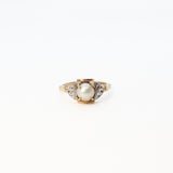 Art Deco Pearl Ring