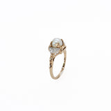 Art Deco Pearl Ring