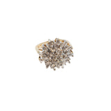 Clustered Diamond Ring