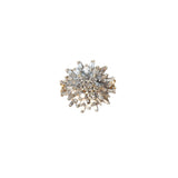 Clustered Diamond Ring