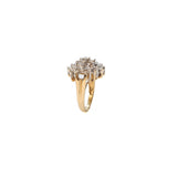 Clustered Diamond Ring