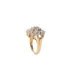 Clustered Diamond Ring