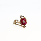 Rectangular Ruby Ring