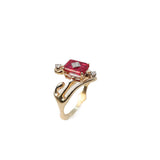 Rectangular Ruby Ring