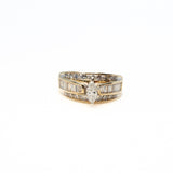 Cathedral Style Diamond Ring