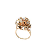 Flower Shaped Diamond Ring