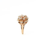 Flower Shaped Diamond Ring