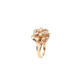 Flower Shaped Diamond Ring