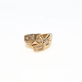 Geometric Gold Band