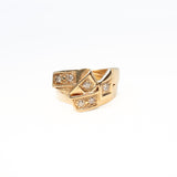 Geometric Gold Band