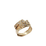 Geometric Gold Band