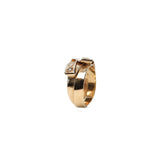 Geometric Gold Band