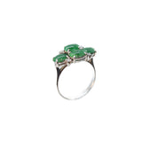 Contemporary Jade Ring