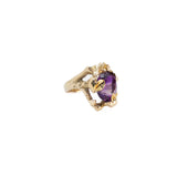 Free-Form Amethyst Ring