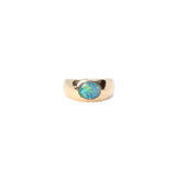 Blue Opal Ring