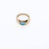 Blue Opal Ring