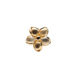 14k Yellow Gold Flower Ring