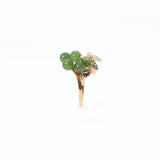 Grape Design Jade Ring