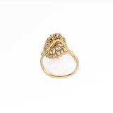 Marquise Citrine Ring