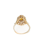 Marquise Citrine Ring