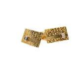 Vintage 18k Yellow Gold Cuff Links