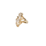 Free-form Biwa Pearl Ring